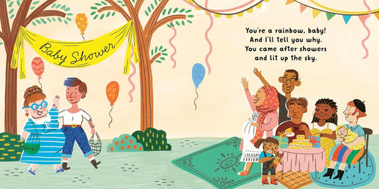 Baby, You're a Rainbow - Board Book
