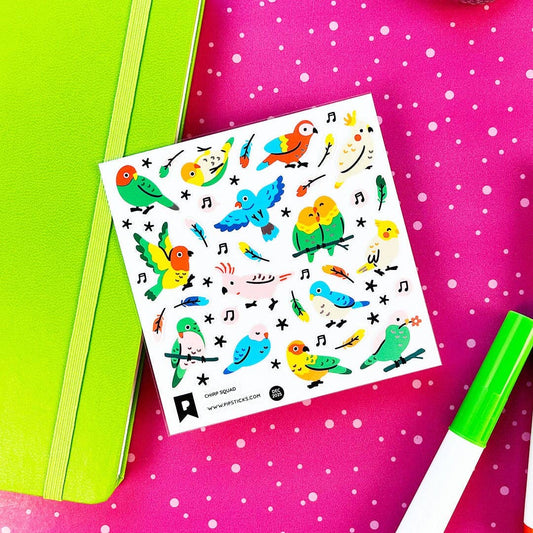 Chirp Squad Stickers