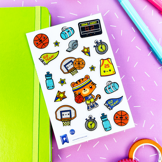 Puffy Totally Ballin' Stickers