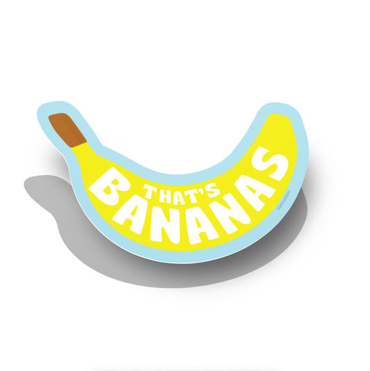 Bananas Vinyl Sticker