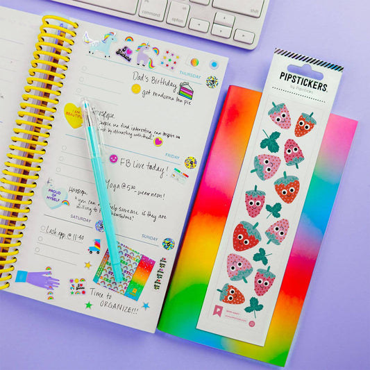 Googly Eyed Berry Goofy Stickers