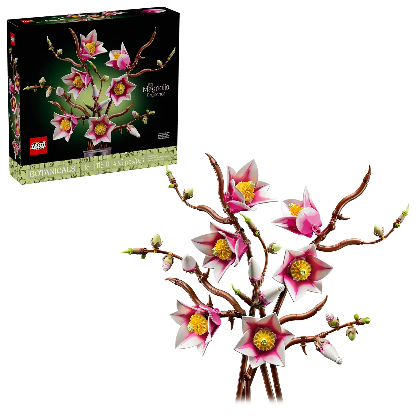 Botanical Collection: Magnolia Branches Building Kit