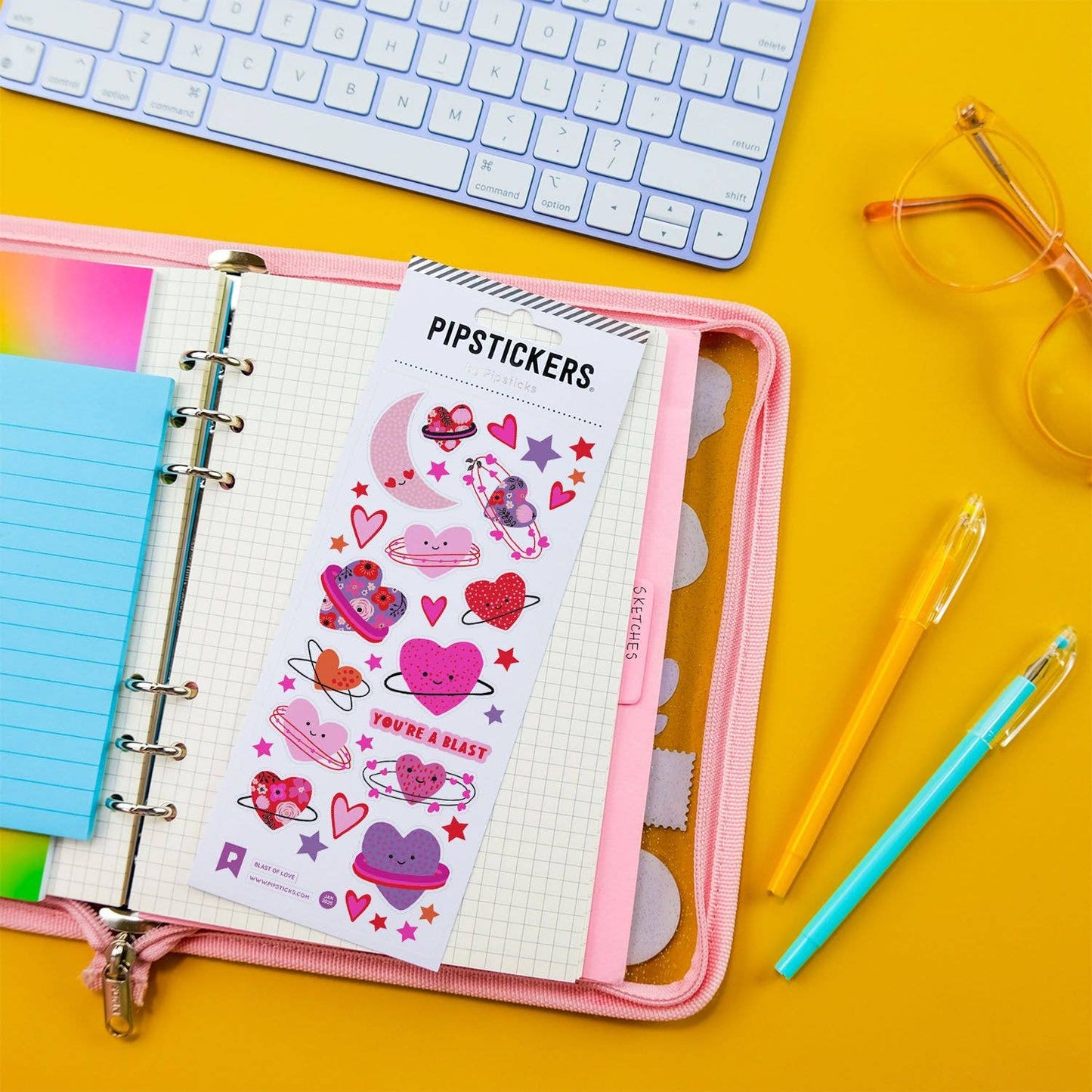 Blast Of Love Stickers