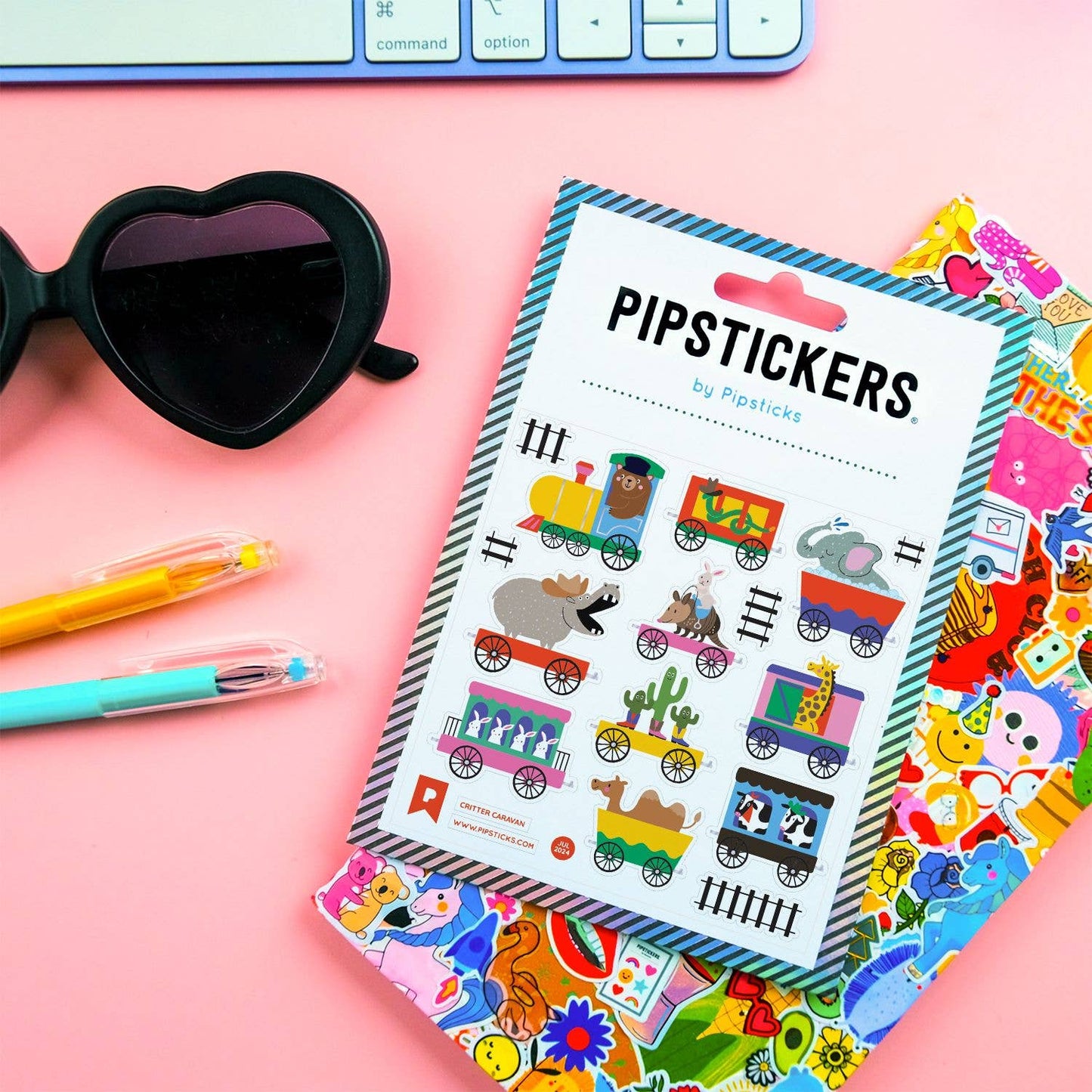 Critter Caravan Stickers