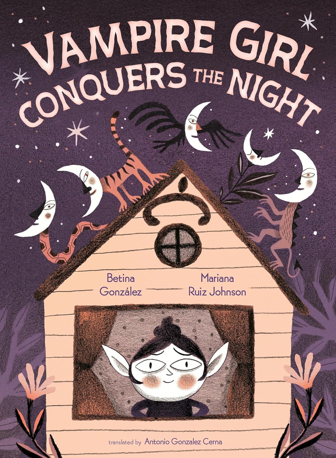 Vampire Girl Conquers the Night - Hardcover Picture Book