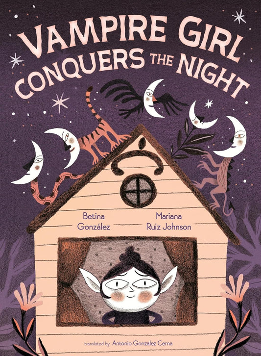 Vampire Girl Conquers the Night - Hardcover Picture Book