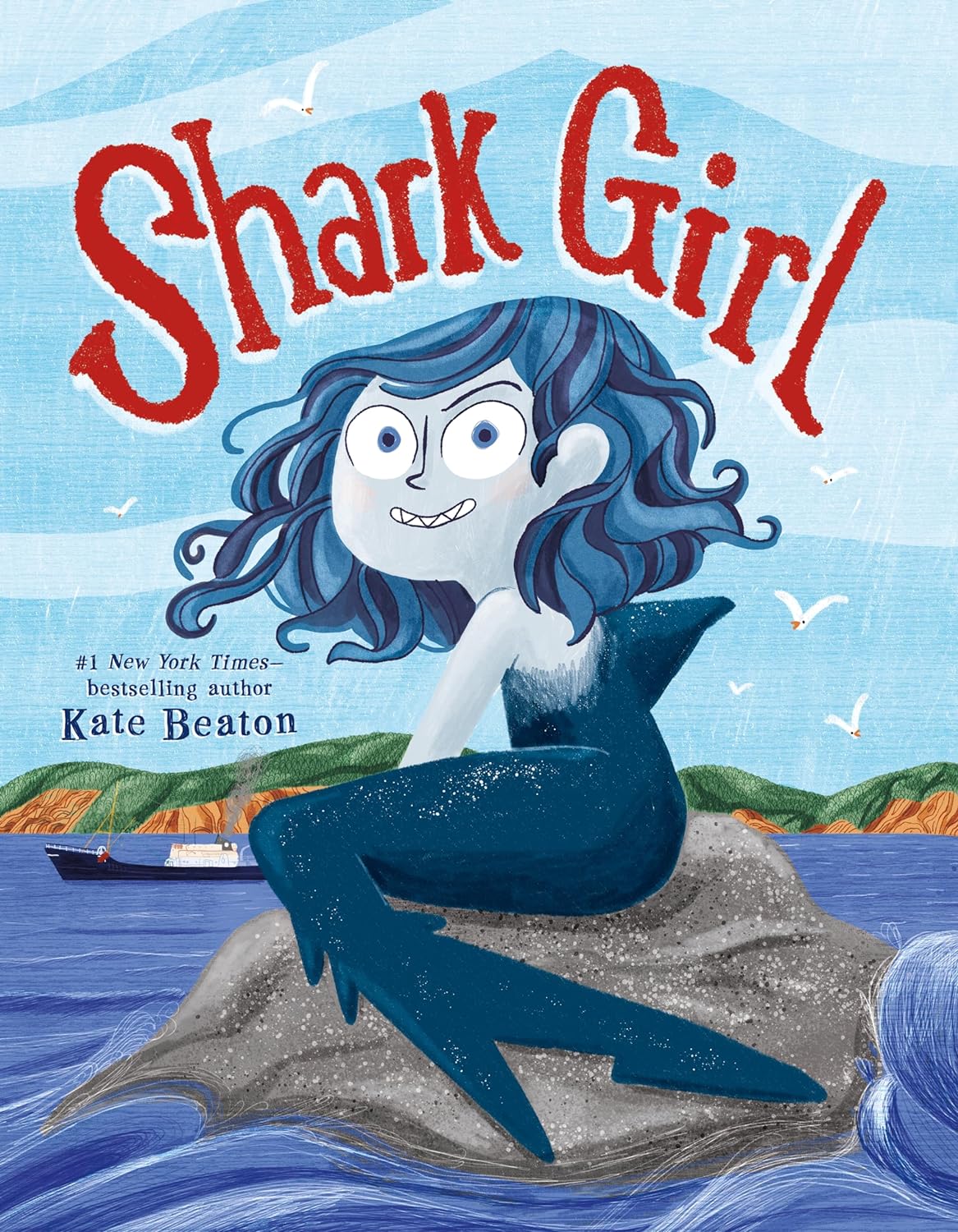 Shark Girl - Hardcover Picture Book