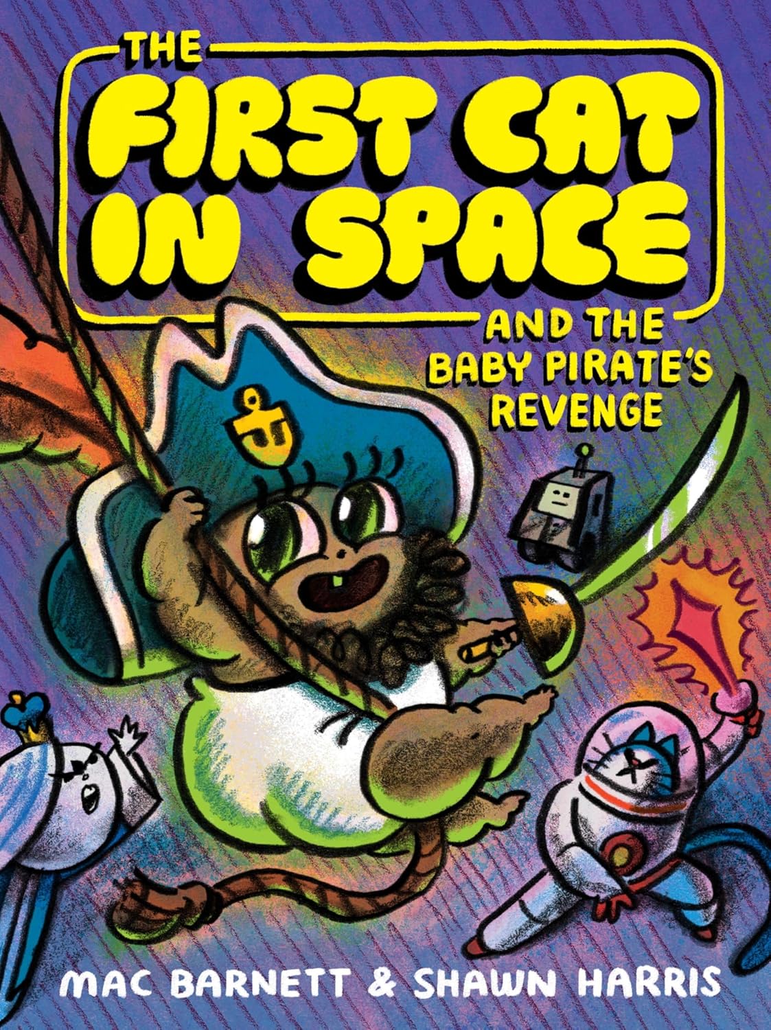 The First Cat in Space and The Baby Pirate's Revenge - Hardcover Graphic Novel (Book 4)