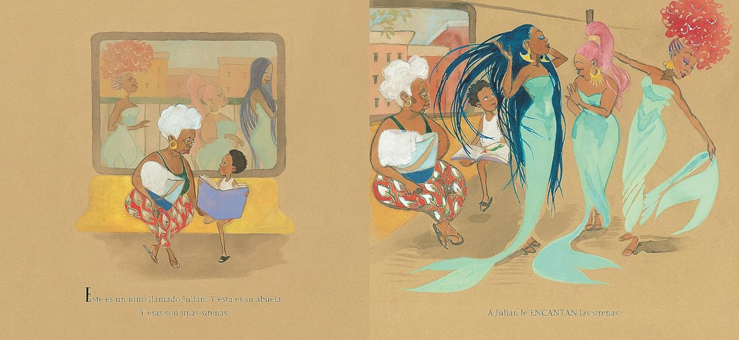 Julián es una sirena - Spanish Paperback Picture Book