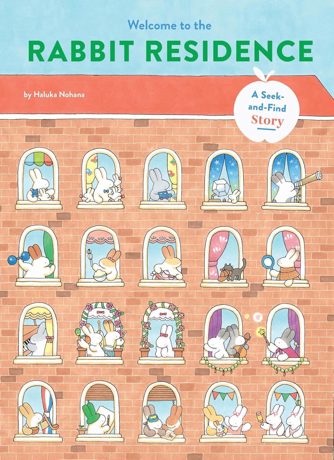 Welcome to the Rabbit Residence - Hardcover Seek-and-Find Picture Book