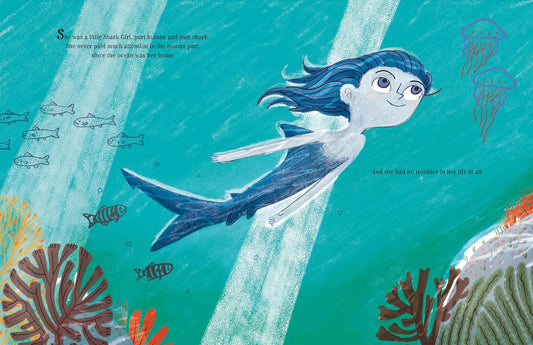 Shark Girl - Hardcover Picture Book