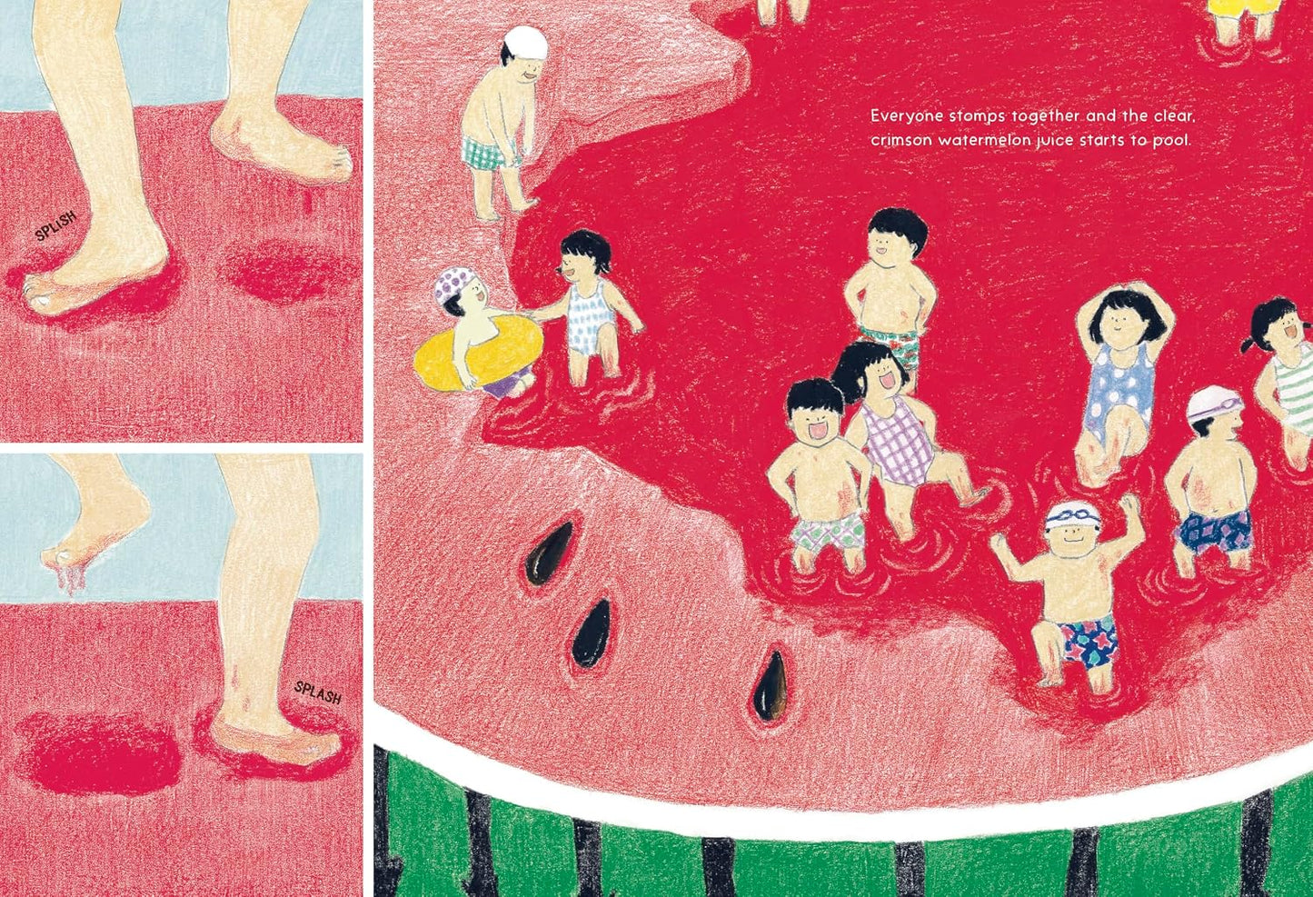 Watermelon Pool - Hardcover Picture Book