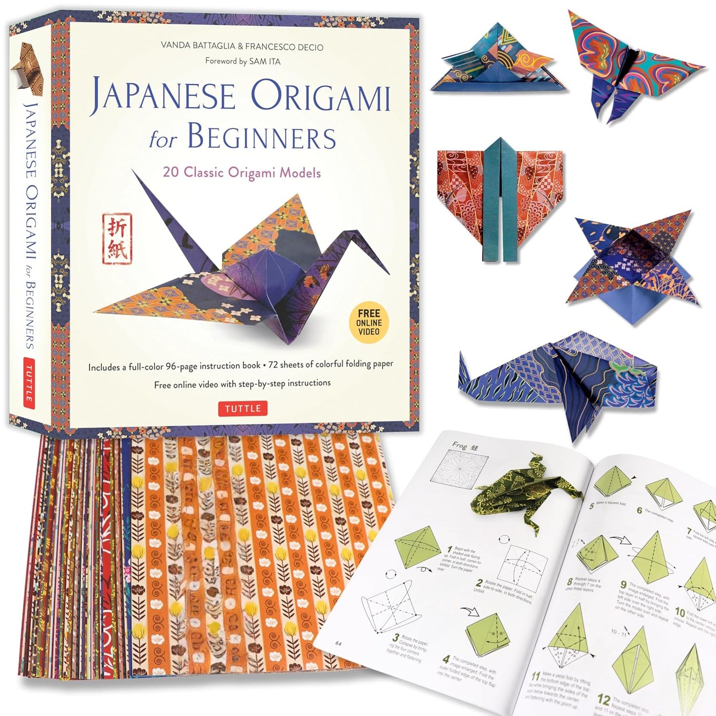 Japanese Origami for Beginners: Activity Kit