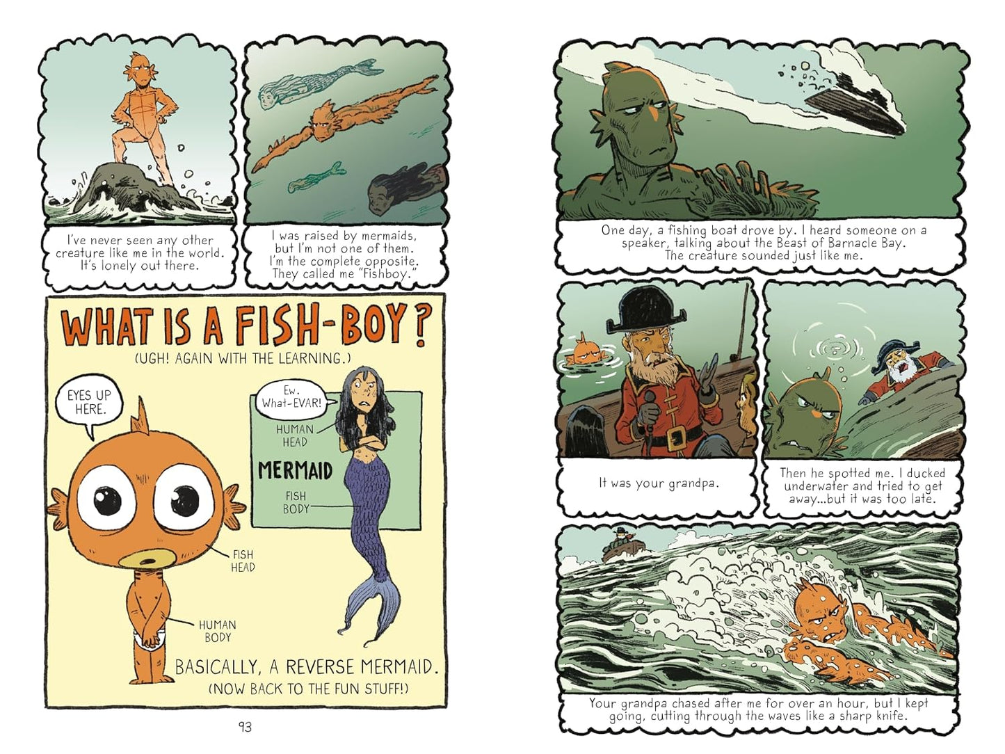 A Fishboy Named Sashimi - Paperback Book