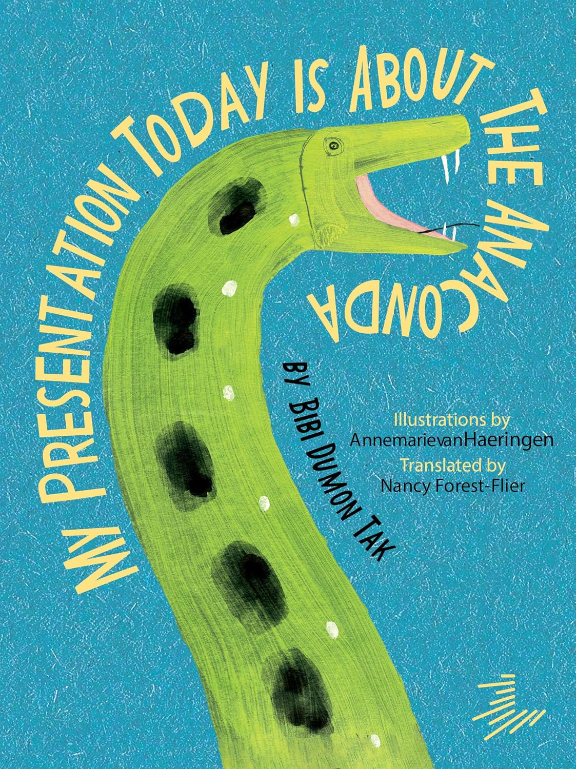 My Presentation Today is About the Anaconda - Paperback Novel