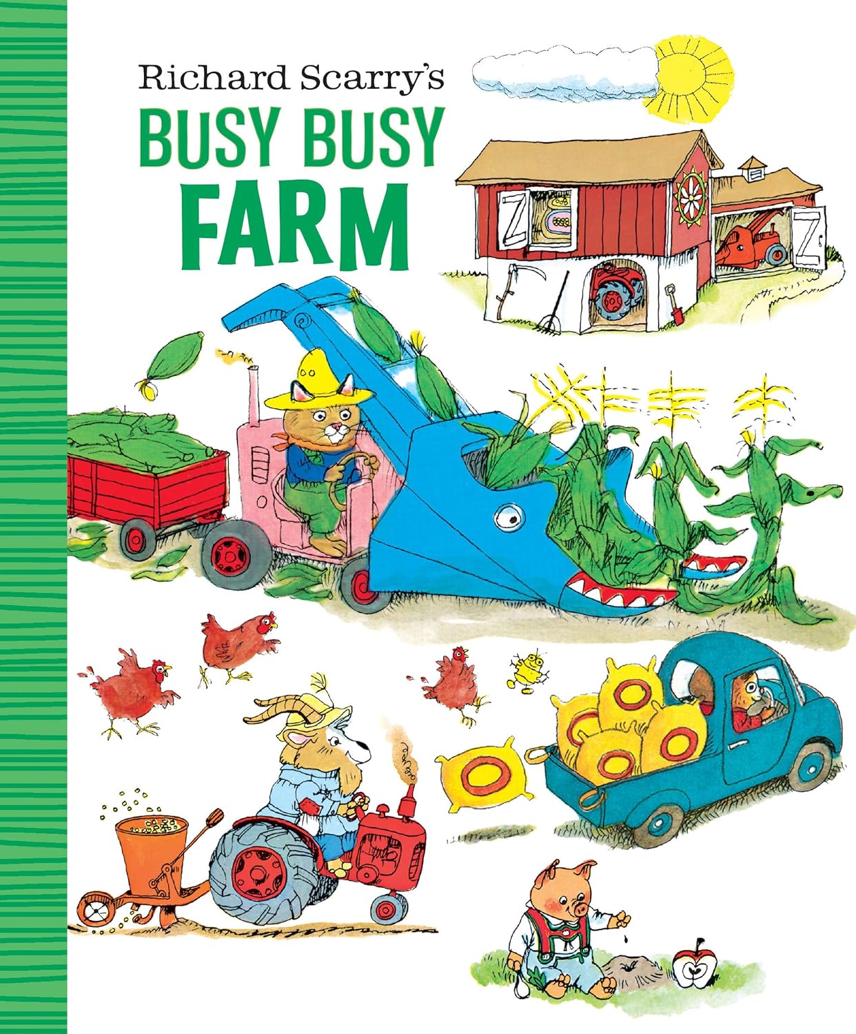 Richard Scarry's Busy Busy Farm - Board Book