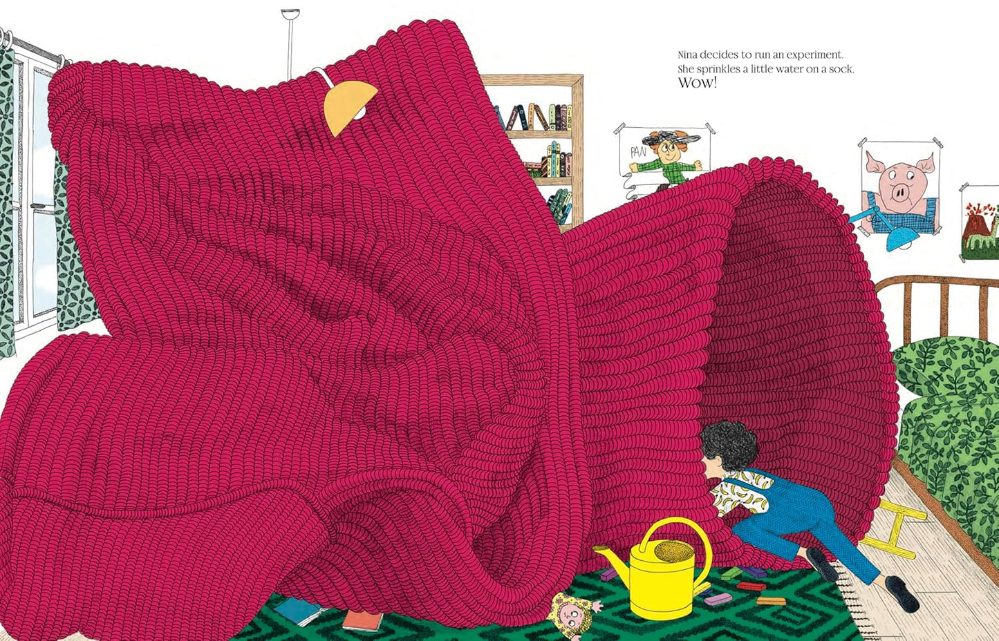 The Watering Can - Hardcover Picture Book