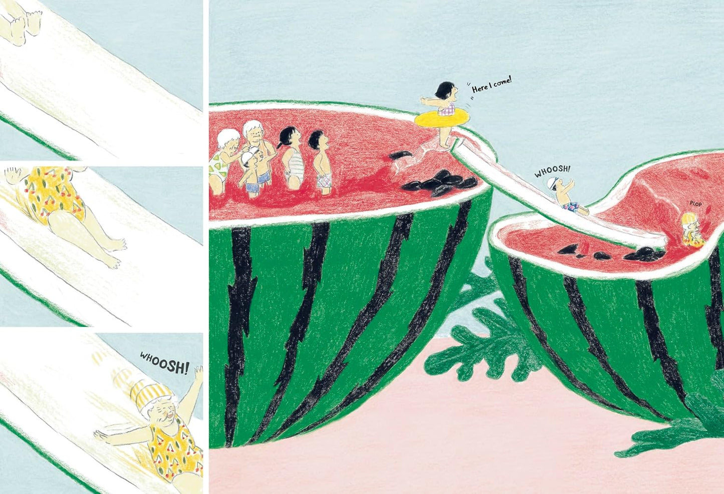 Watermelon Pool - Hardcover Picture Book