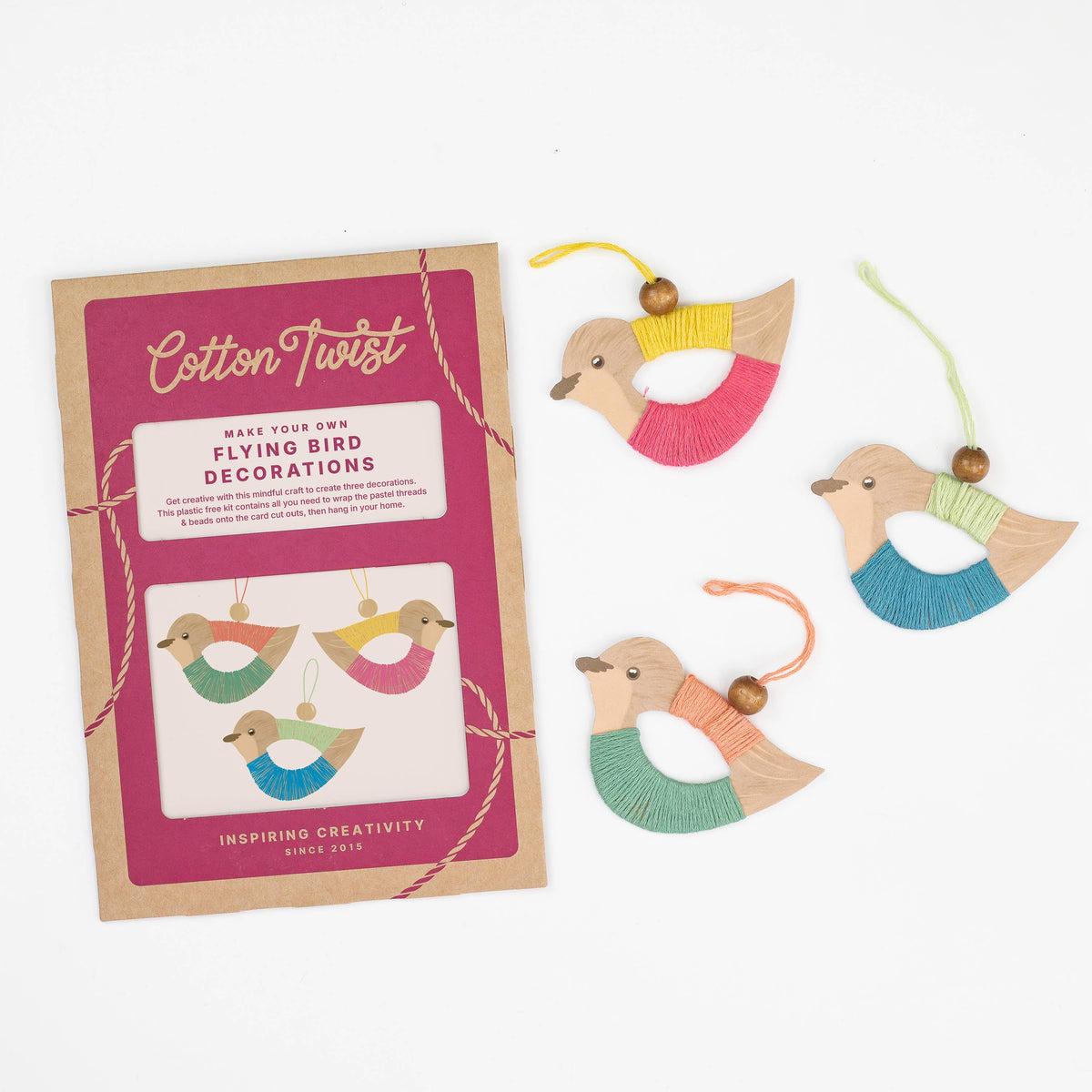 Make Your Own Flying Bird Decorations