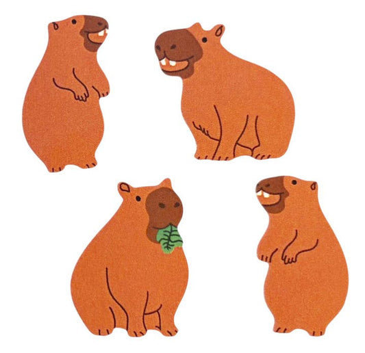 Glossy Capybara Stickers
