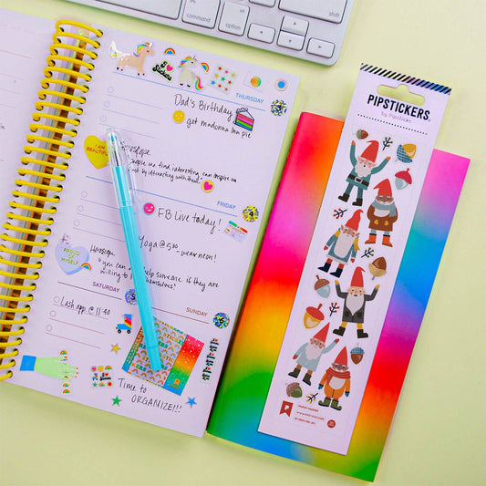 Snowy Gnomes Stickers