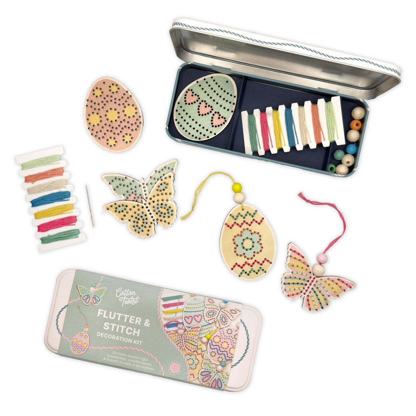 Flutter & Stitch Decoration Kit