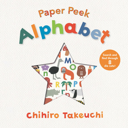 Paper Peek: Alphabet - Board Book
