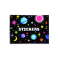 Colorful Cosmos Sticker Collector Book