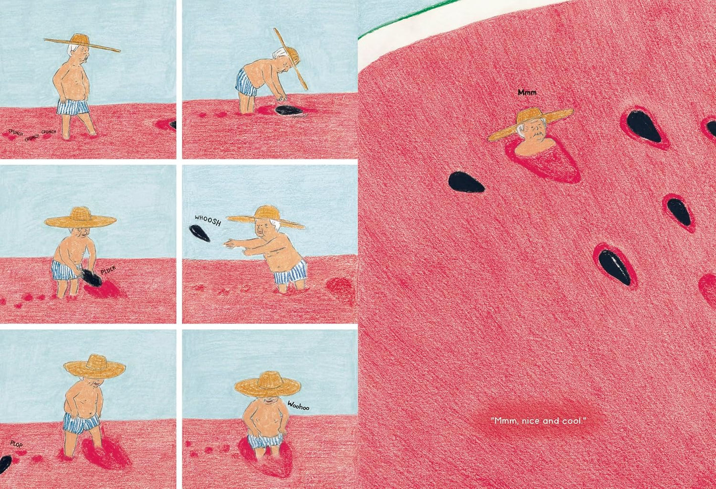 Watermelon Pool - Hardcover Picture Book