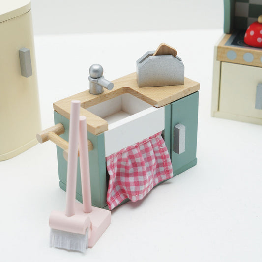Wooden Doll House Furniture - Kitchen