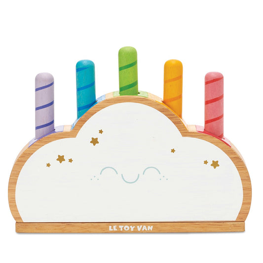 Rainbow Cloud Pop-Up Toy
