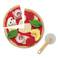 Wooden Pizza & Toppings