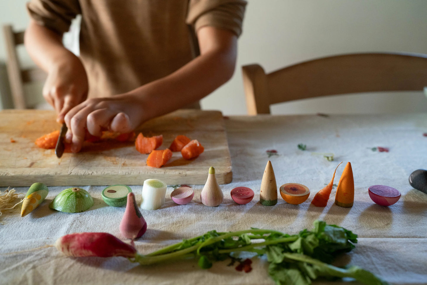 Wood Veggies