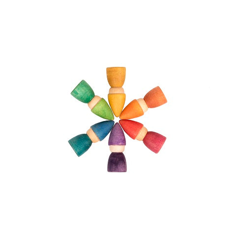 Wood Rainbow Tomtens
