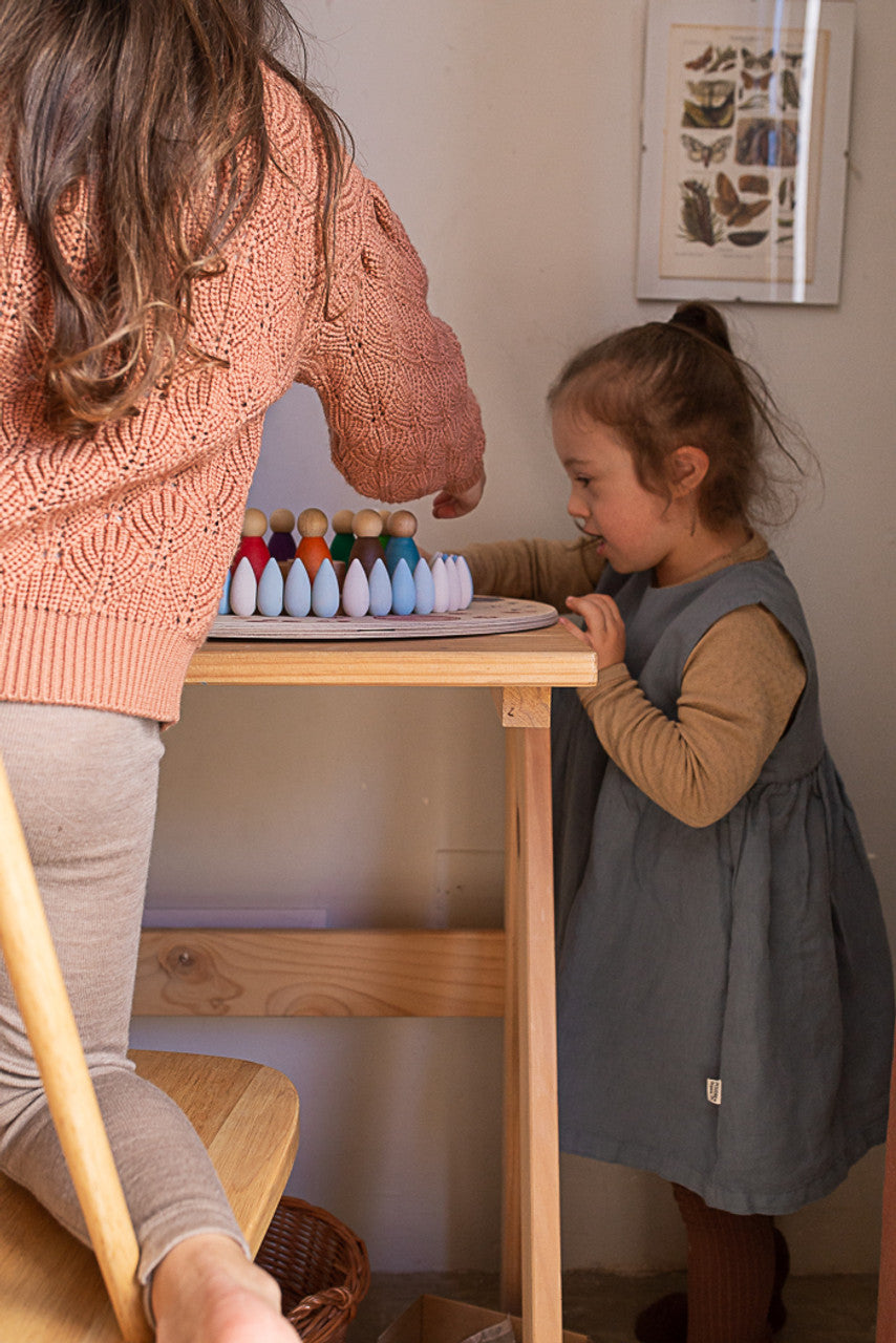 Wood Mandala Snowflakes