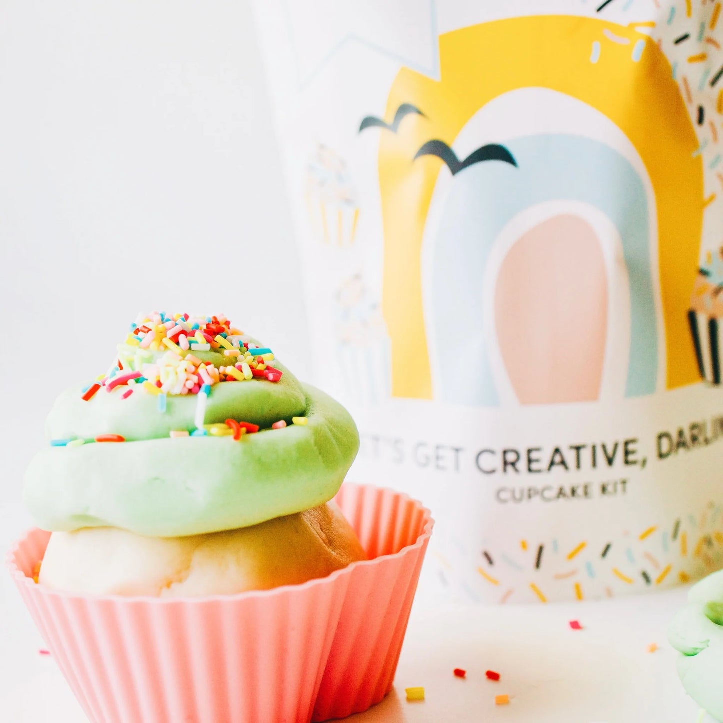 Let's Get Creative Darling Dough Kit - Cupcake