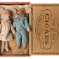 Mum and Dad Mice in Cigarbox