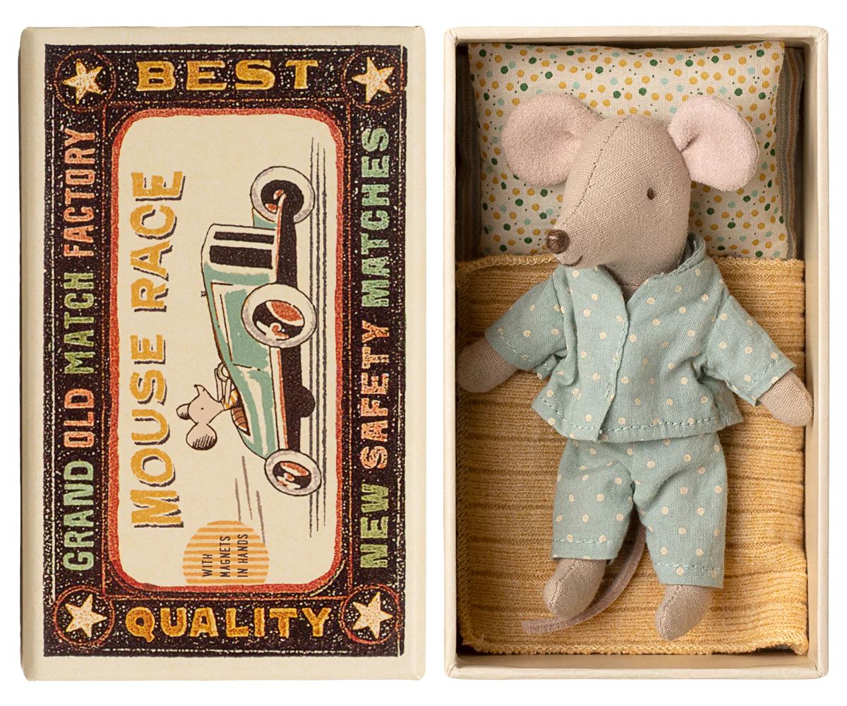Little Sibling Mouse in Matchbox
