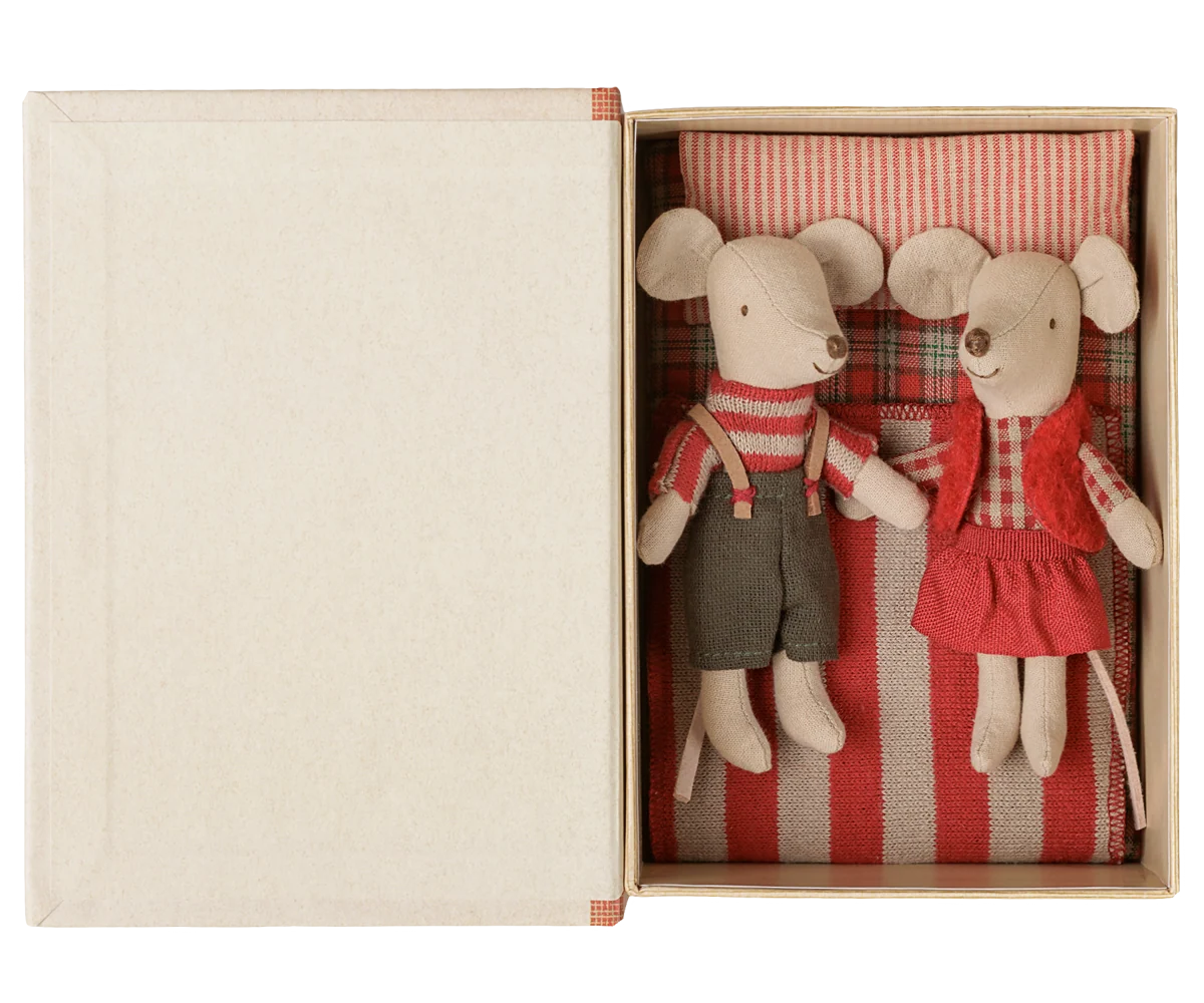 Christmas Mice - Twins in Book