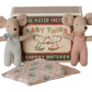 Baby Twin Mice in Matchbox - Checker