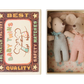 Baby Twin Mice in Matchbox - Checker