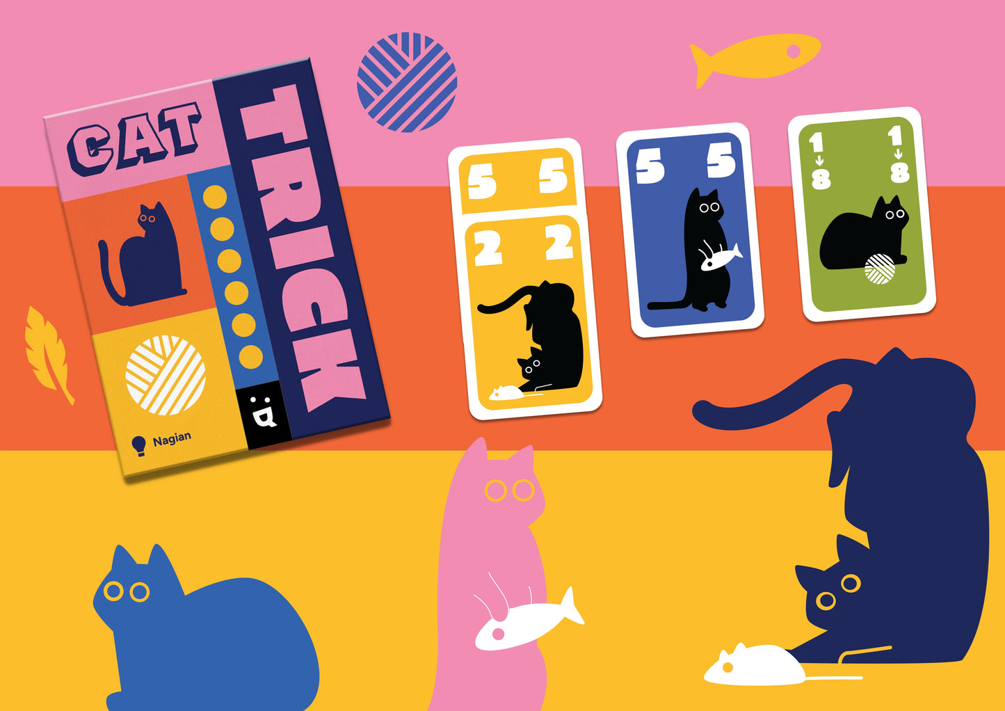Cat Trick Card Game
