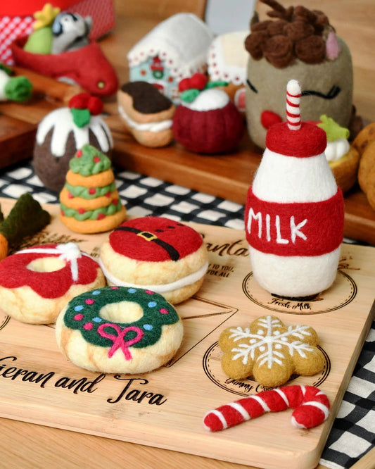 Felt Food - Santa's Milk Bottle