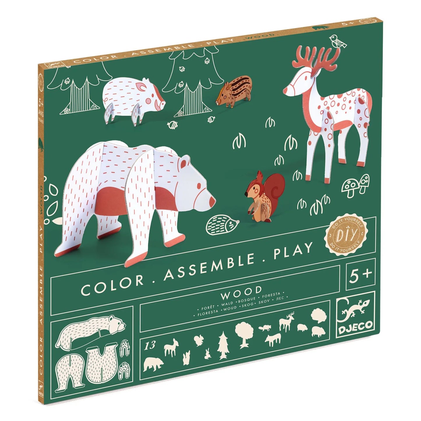 Colour Assemble Play - Woodland