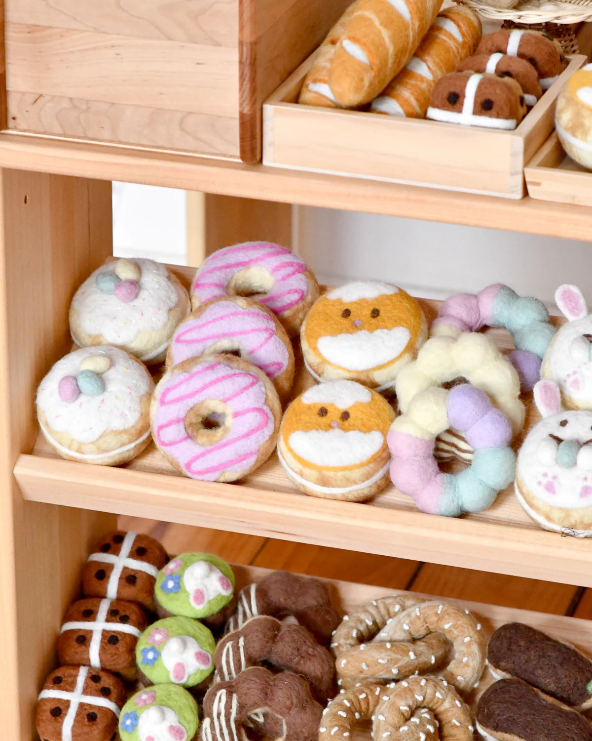 Felt Baked Goods - Easter Donut