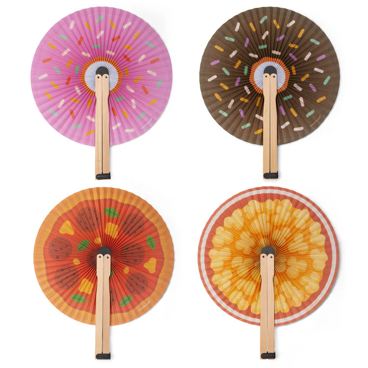 Food Paper Fan