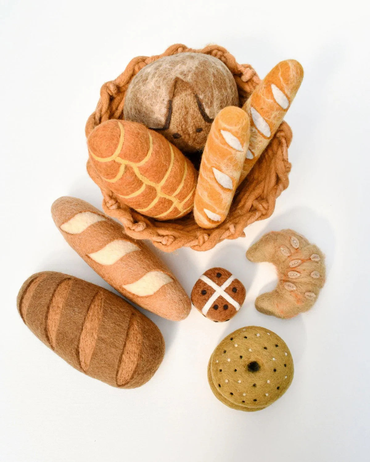 Felt Baked Goods - Baguettes