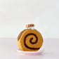 Felt Baked Goods - Chocolate Swiss Roll