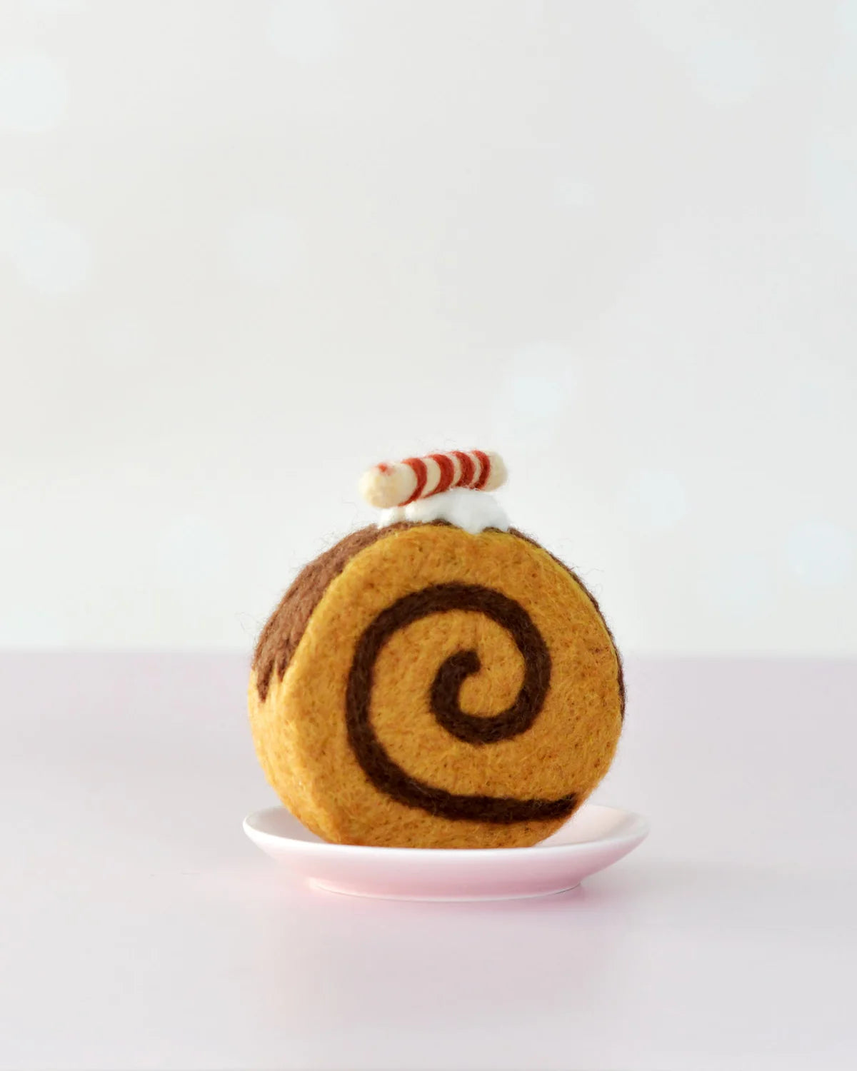 Felt Baked Goods - Chocolate Swiss Roll