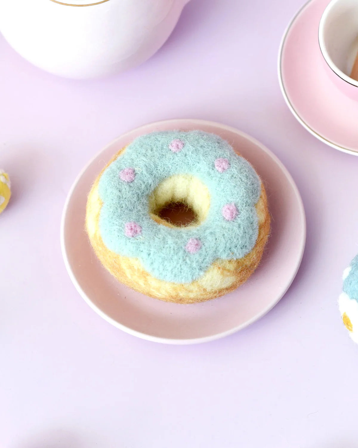 Felt Baked Goods - Pastel Frosted Donut